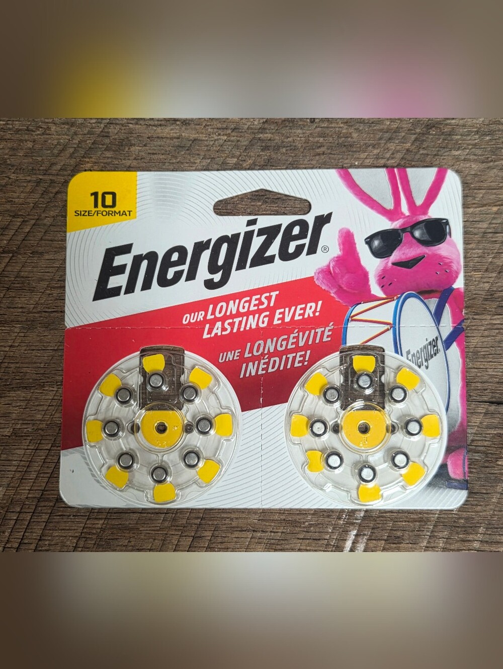 NEW 16 Energizer Size 10 Zinc Air Hearing Aid Batteries AZ10DP-16 Bin R